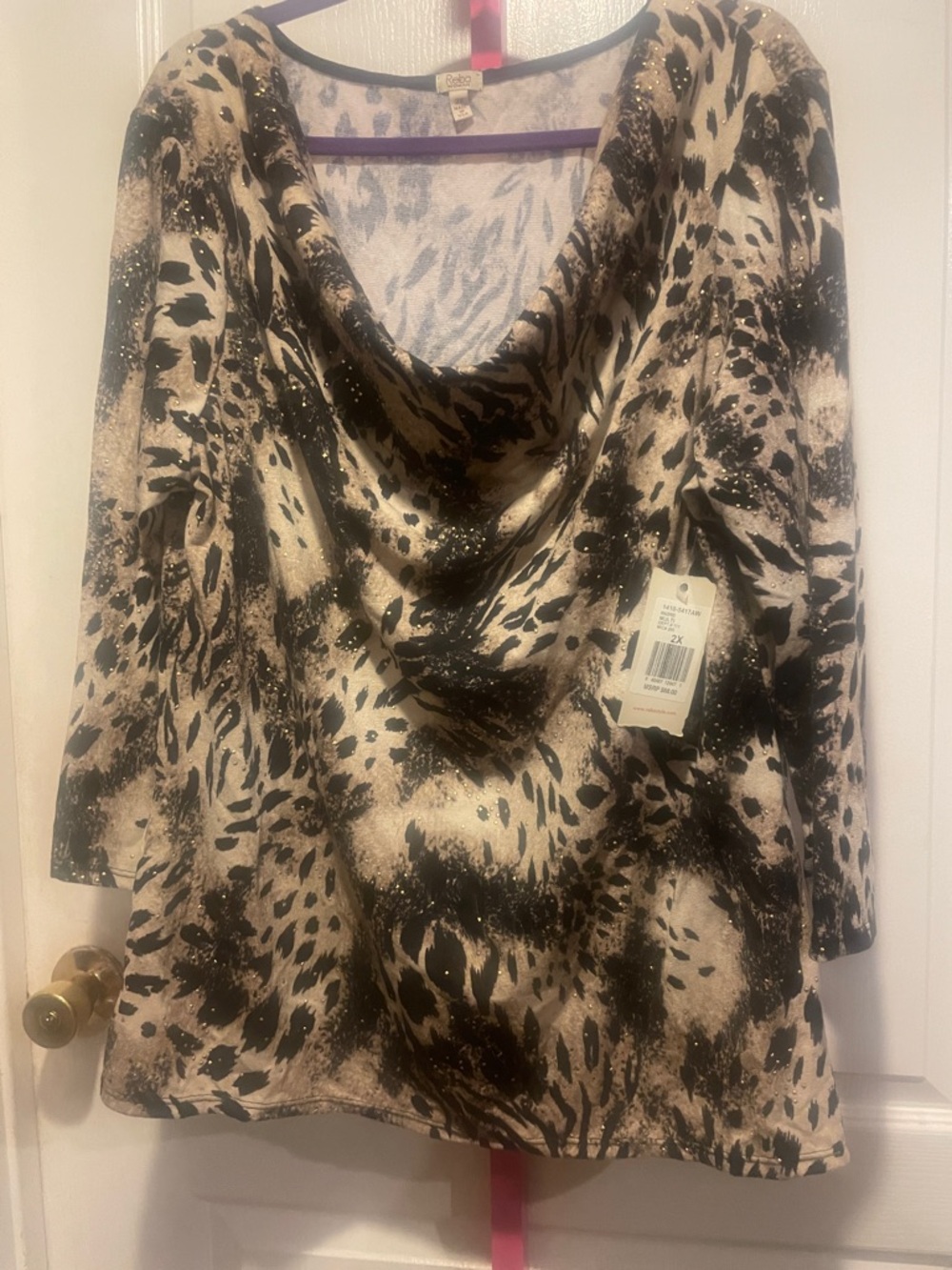 Reba Multi Color Madrid Tunic - 2X